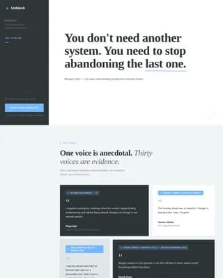 Elevate — Focused Productivity Coaching Landing Page Template