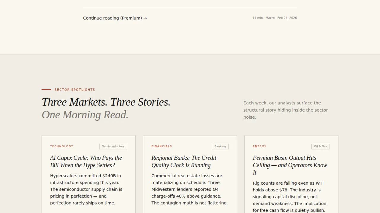 Business & Finance Blog Blog Website Template