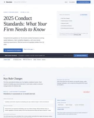 Regulatory & Licensing Privacy Policy Website Template
