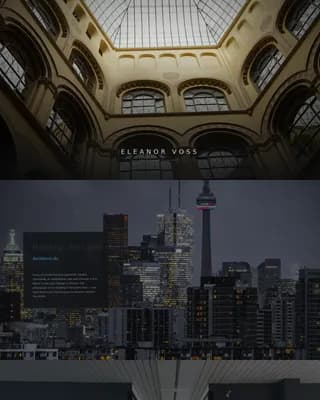 Lens — Expert Architectural Photography Landing Page Template