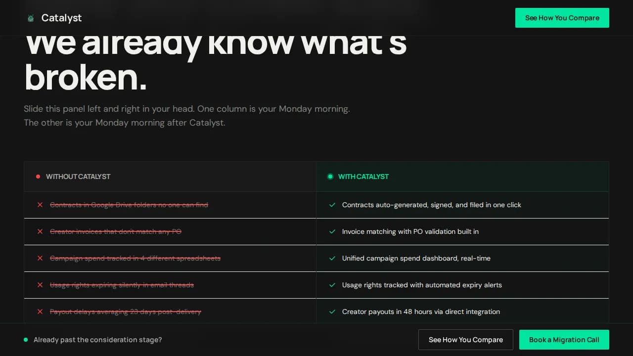 Embark — Dynamic Creator Platforms Landing Page Template