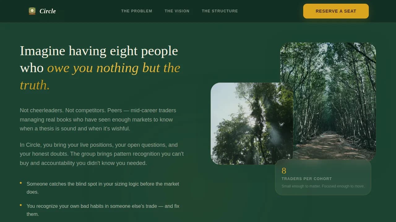 Connect — Authentic Advisory Networks Landing Page Template