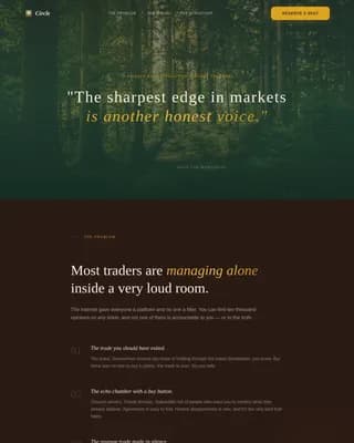 Connect — Authentic Advisory Networks Landing Page Template