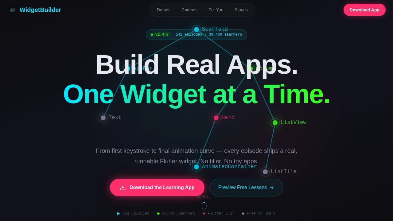 Build — Rapid App Development Landing Page Template