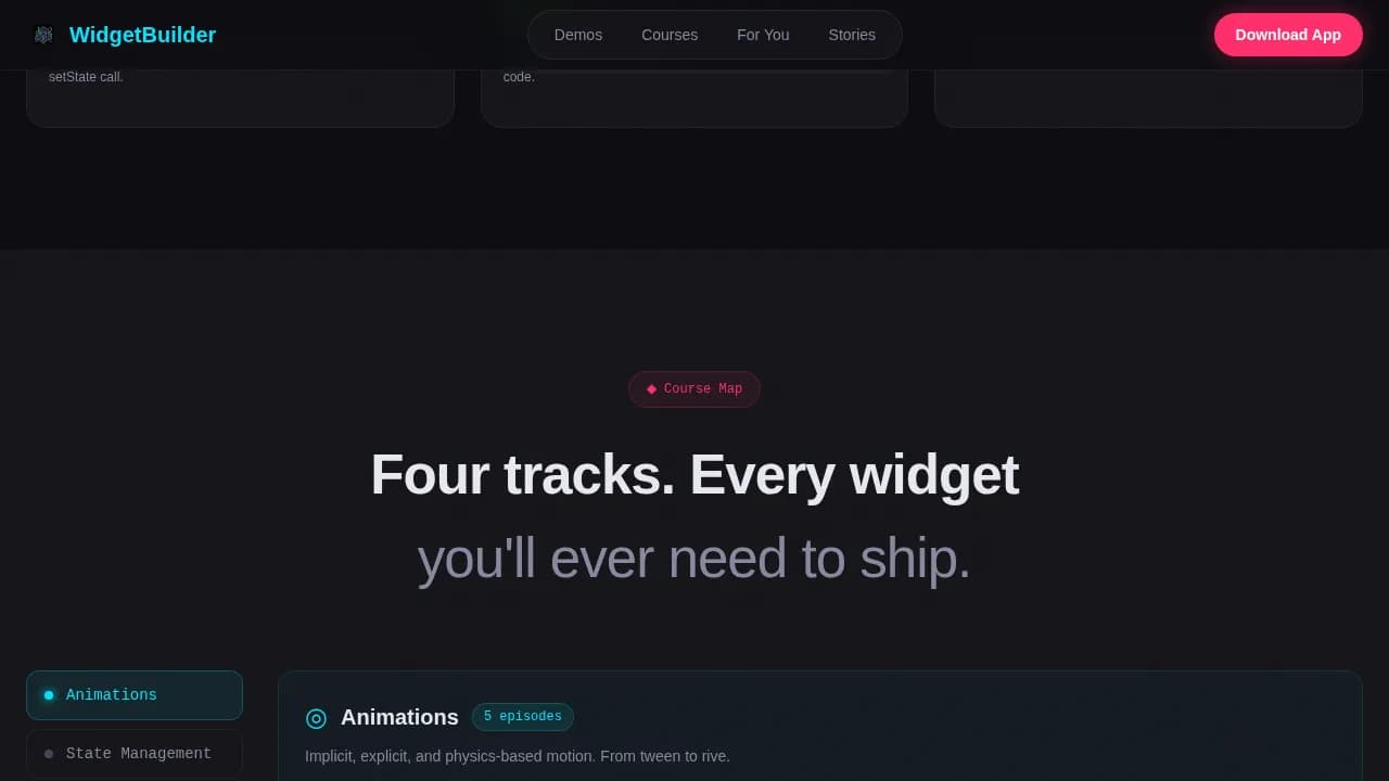 Build — Rapid App Development Landing Page Template