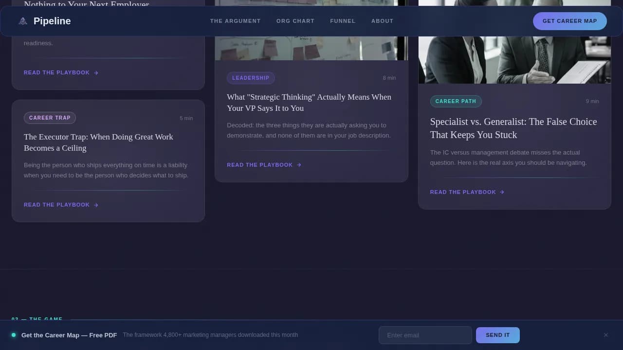 Conduit — Smart Glass Sales Landing Page Template