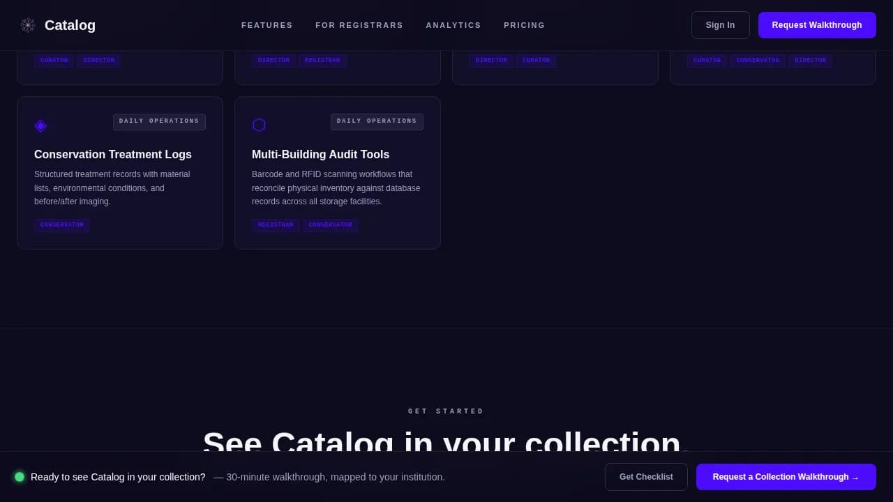 Museum Vertical SaaS Directory Website Template