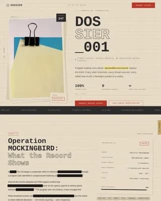 Conspiracy Theory Analysis Content Pre-Launch Website Template