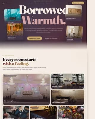 Furnish — Premium Event Staging Rental Landing Page Template