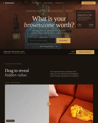 Heritage — Certified Rowhouse Appraisal Landing Page Template