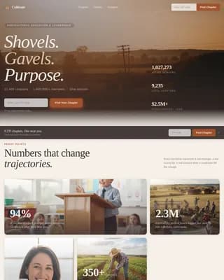 Grow — Expert Agricultural Education Landing Page Template