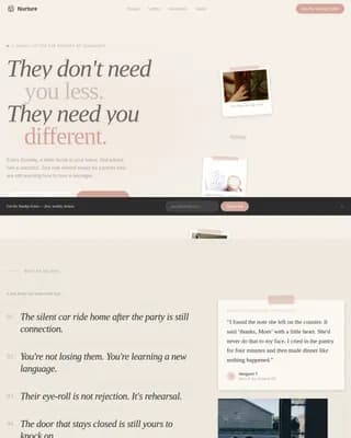 Guide — Supportive Teen Parenting Landing Page Template