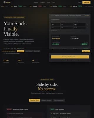 Appraise — Expert Portfolio Management Landing Page Template