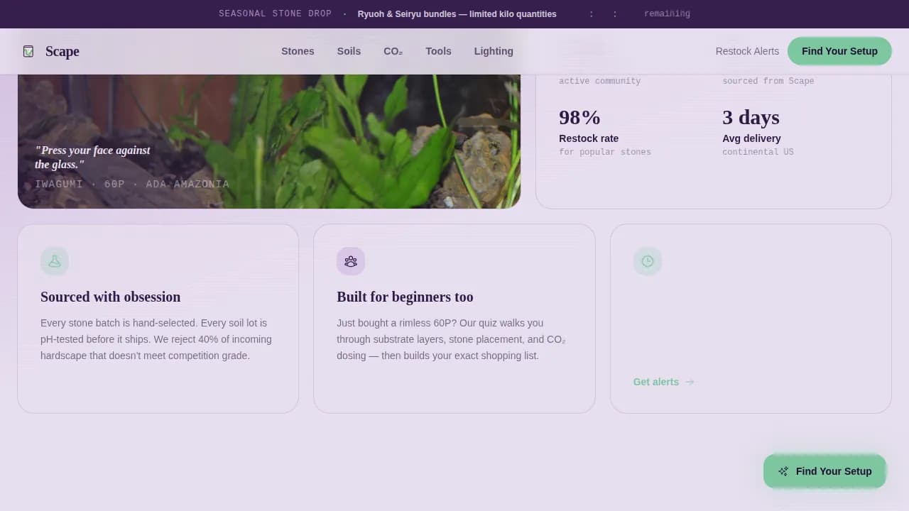 Hobby & Passion Supplies Pre-Launch Website Template