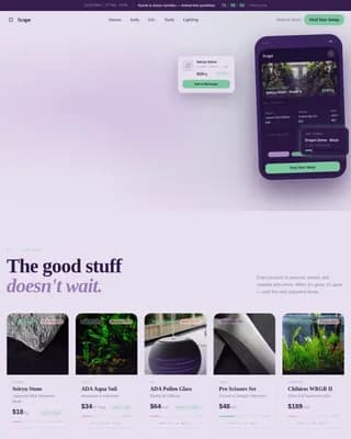 Hobby & Passion Supplies Pre-Launch Website Template