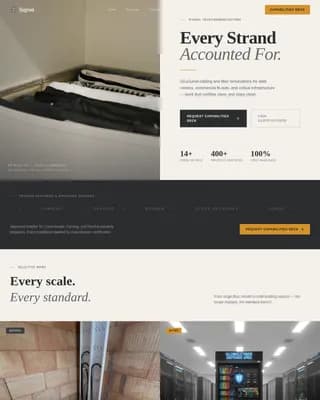 Connect — Telecom Technician Services Landing Page Template