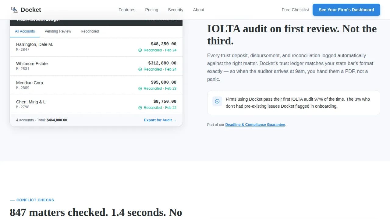 Briefcase — Assured Legal Operations Landing Page Template