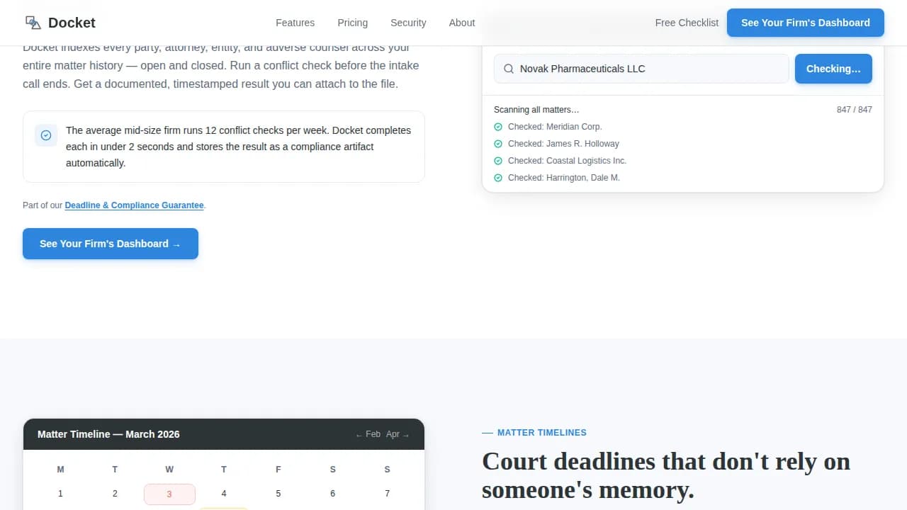 Briefcase — Assured Legal Operations Landing Page Template