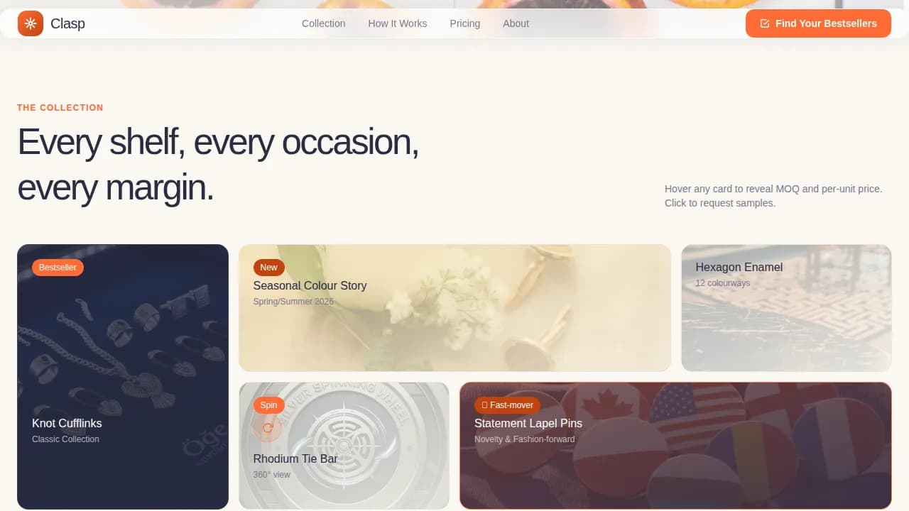 Pivot — Modern Menswear Accessories Landing Page Template