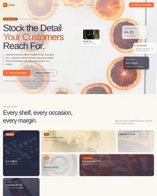 Pivot — Modern Menswear Accessories Landing Page Template