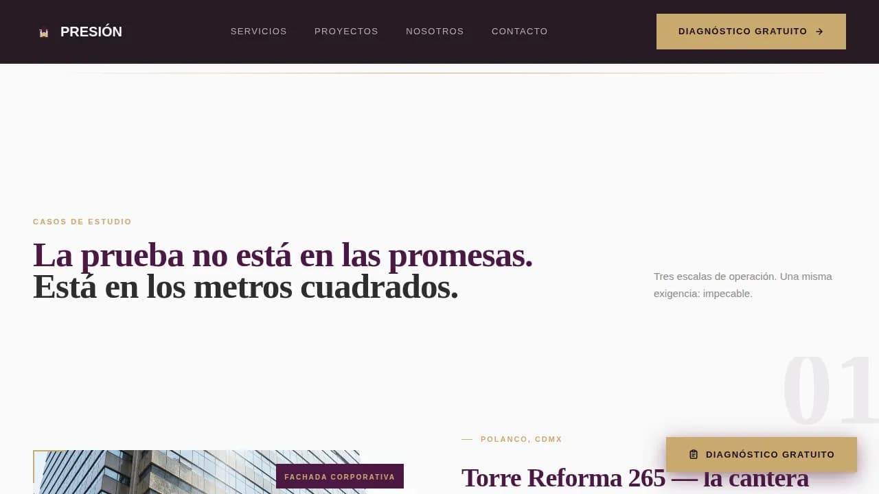Mexico City Local Portfolio Website Template