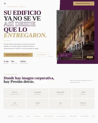 Mexico City Local Portfolio Website Template