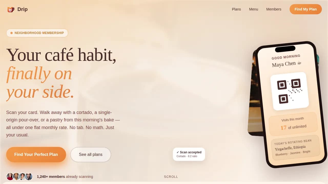 Subscription-Based Business Pricing Website Template