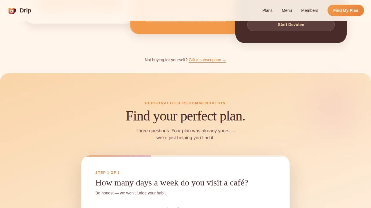 Subscription-Based Business Pricing Website Template