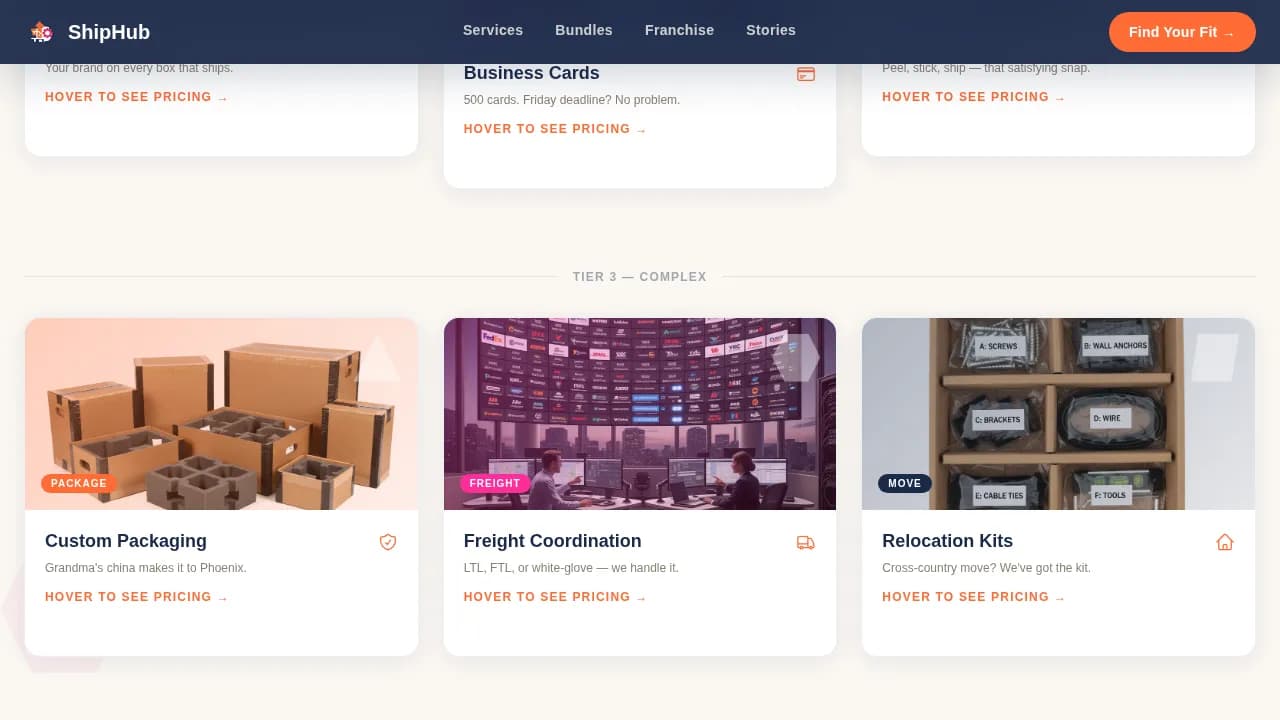 Franchise Business Professional Website Template