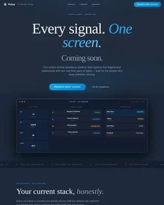 HealthTech Startup Professional Website Template