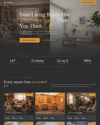 Living Room Renovation Professional Website Template