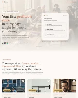 Online Skill Courses Professional Website Template
