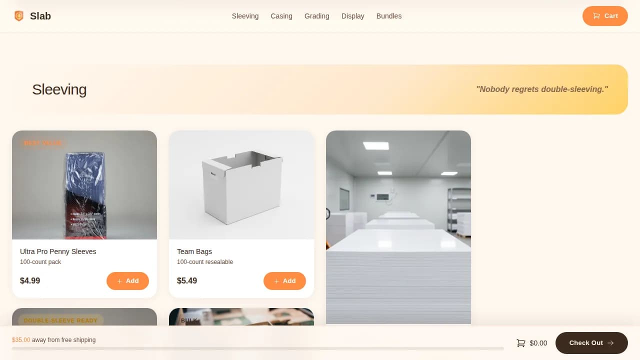 Hobby & Passion Supplies Professional Website Template