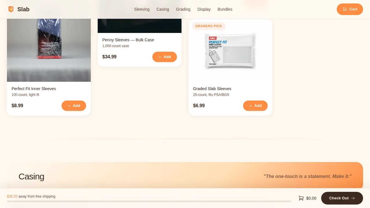 Hobby & Passion Supplies Professional Website Template