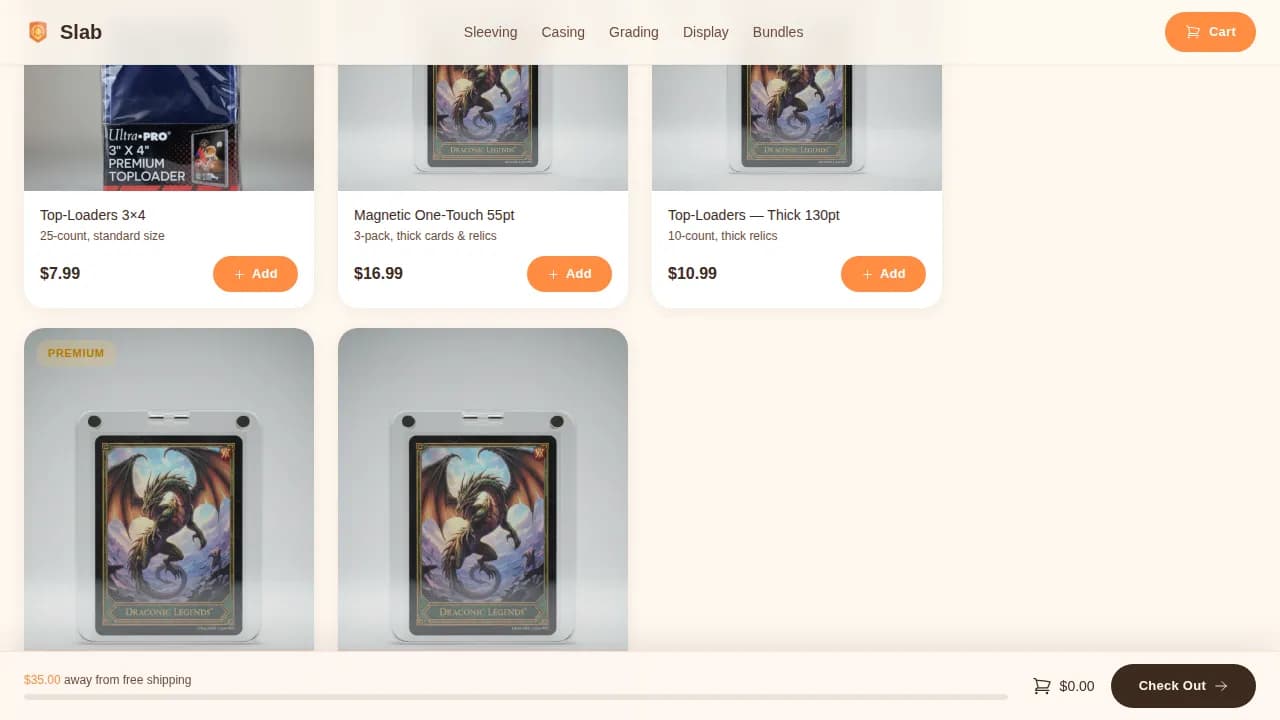 Hobby & Passion Supplies Professional Website Template
