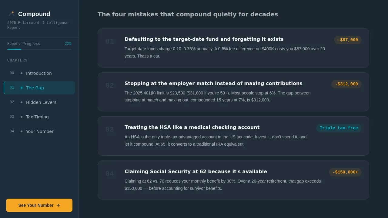 Prosperity — Smart Retirement Planning Landing Page Template