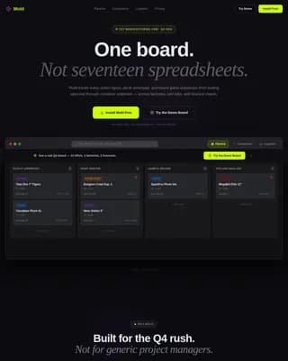 Toy Manufacturing Vertical SaaS Professional Website Template