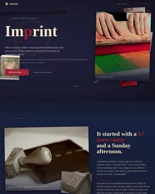 Hobby & Passion Content Blog Website Template