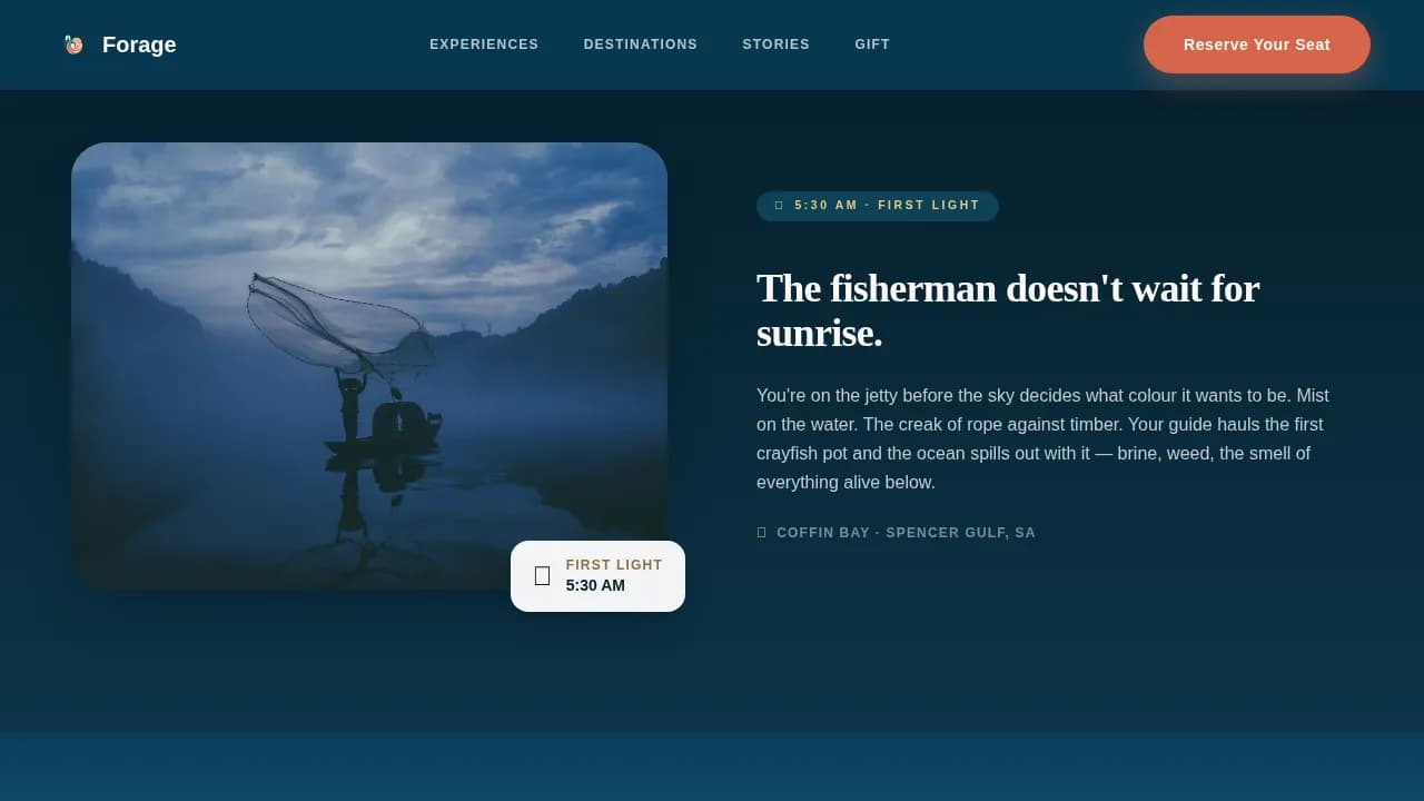 Australia Travel Booking Website Template