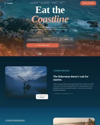 Australia Travel Booking Website Template