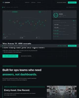 Retail Software Professional Website Template