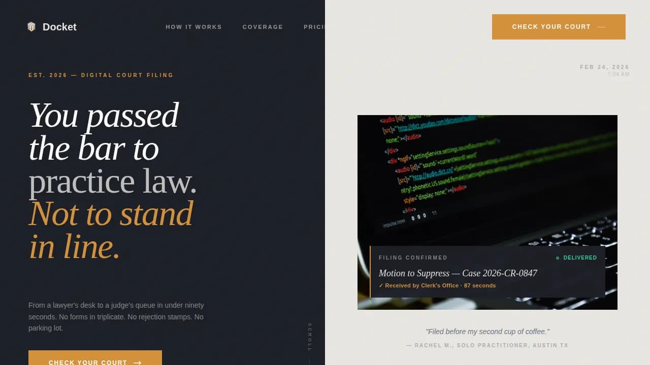 Digital Government Professional Website Template