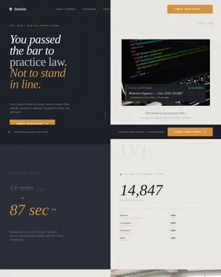 Digital Government Professional Website Template