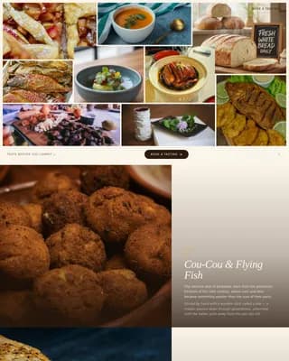 Plancha - Luxe Barbadian Catering Landing Page Template