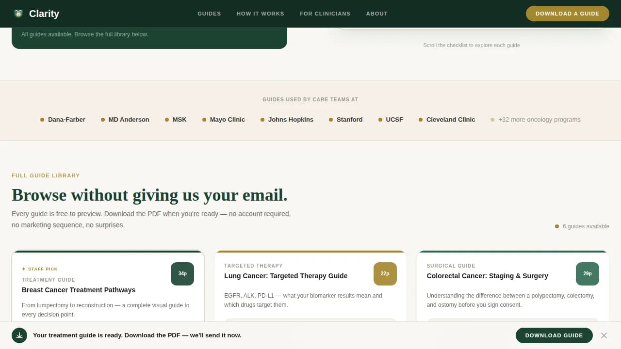 Oncology Medicine Reviews Website Template
