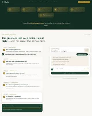Oncology Medicine Reviews Website Template