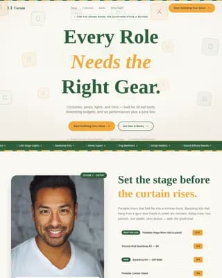 Kids Drama & Theater Directory Website Template