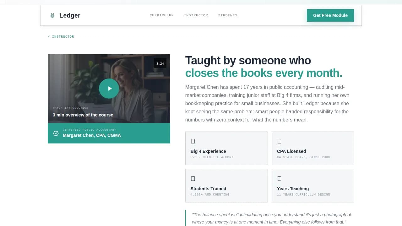 Online Skill Courses Booking Website Template