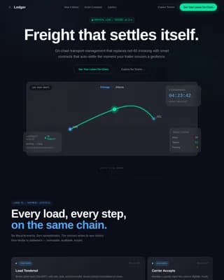 Decentralized Enterprise Software Careers Website Template