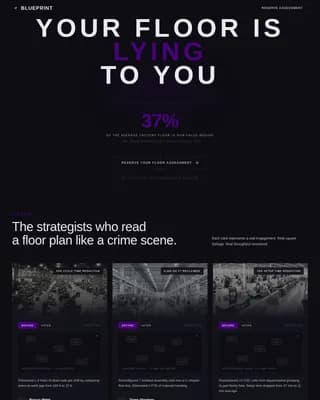 Industrial & Warehouse Design Pre-Launch Website Template